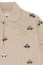 Langarm Poloshirt mit Stickerei 3