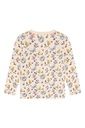 Mädchen  Langarmshirt aus Wolle Schmetterling 2