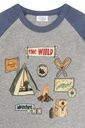 Knaben Langarmshirt mit Brustdruck 3