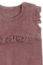 Weicher Overall aus Ribvelours 3