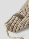 Gestrickte Babymütze Zopfmuster 2