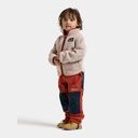 Flauschige Teddyfleece Jacke einfarbig 3