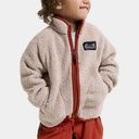 Flauschige Teddyfleece Jacke einfarbig 6