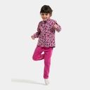 Kinder Fleecejacke Allover-Pinguin-Print 4