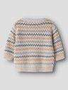 Baby Strickpullover Streifen 3