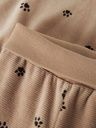 Baby Sweathose aus Velours Pfote 3