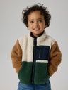 Knaben Teddy Jacke Colourlblock 4