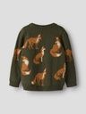 Knaben Pullover Fuchsjacquard 2