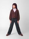Strickjacke mit Perle Knöpfe 4