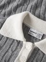 Strickpullover Zopfmuster Polokragen 2