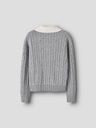 Strickpullover Zopfmuster Polokragen 3