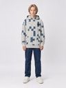 Jungen Kapuzenpullover mit Allover-Print 6