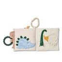 Stoffbuch Dino mit Beissring 3