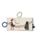 Stoffbuch Tiere mit Beissring 2