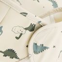 PU Essschürze Dino-Print Langarm 3