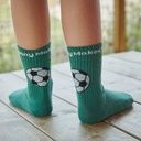 Kinder-Socken mit Fussball-Print 2