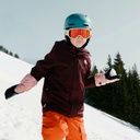 Wasserdichte, warme Kinder-Skijacke Uni 2