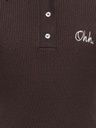 Strick Poloshirt mit Stickerei 2