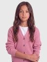 Strickjacke V-Neck gerippt 4