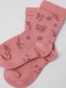 Kinder-Merinowollsocken mit Blumenmotiv 2