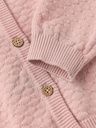 Mädchen-Feinstrick-Cardigan Bio-Baumwolle 3