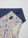 2-Pack Mädchen Hipster-Unterhosen Blümchen 2