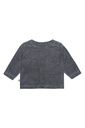 Weiche Babyjacke Velours gestreift 2