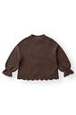 Mädchen Strickpullover Blumen 2
