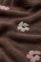 Mädchen Strickpullover Blumen 3