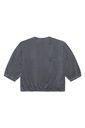 Weiches Velour Sweatshirt gestreift 2