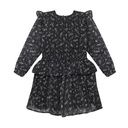 Mädchen-Langarmkleid bedruckt 2