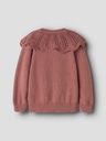 Mädchen Strickjacke mit Kragen 2