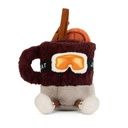 Winterlicher Plüsch-Drink mit Schneebrille 2