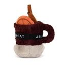 Winterlicher Plüsch-Drink mit Schneebrille 4