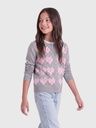 Strickjacke mit Herzjacquard 5