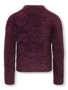 Haarige Strickpullover Glitzer 2