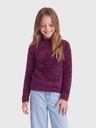 Haarige Strickpullover Glitzer 4
