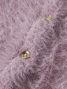 Strickjacke haarige Optik 2