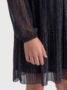 Festliches Kleid Langarm Glitzer 3