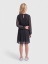 Festliches Kleid Langarm Glitzer 6