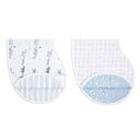 2-Pack Baby-Lätzchen aus Bio-Musselin