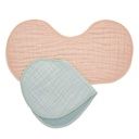 2-Pack Lätzchen aus Bio-Musselin