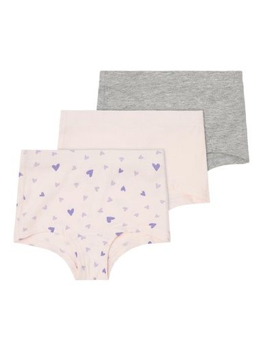 [01-24803.5] Nmftights 3P Noos Barely Pink Heart Girls Mini (86)