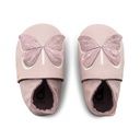 Leder-Babyfinkli Glitter Wings Schmetterling