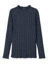 Einfarbiges Langarmshirt