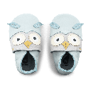 Leder-Babyfinkli Hootie Seafoam