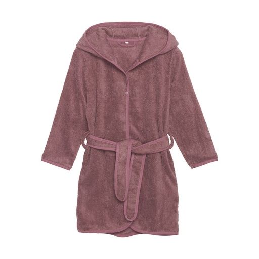 [01-20241.33] Organic Bath Robe (Himbeer, 74-80)