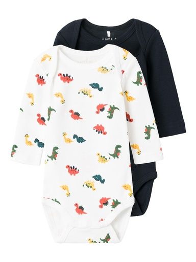 [01-30269.0] Nbmbody 2P Ls Bright White Dino Noos Boys Nb (50)