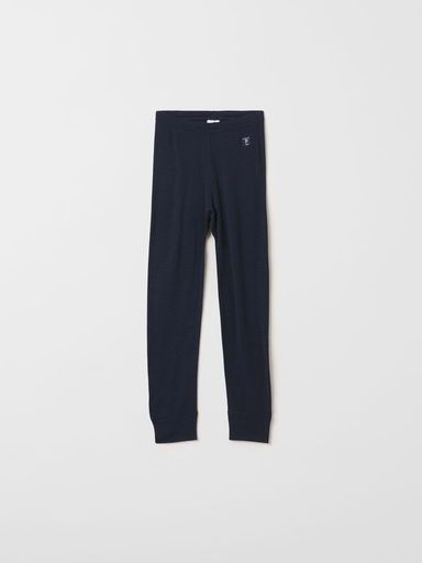 [01-30572.13] Kinder Leggings aus Merinowolle (Dunkelblau, 50-56)