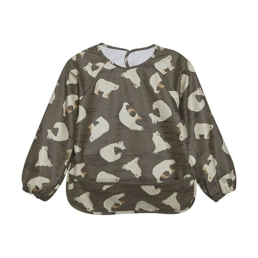 [01-30691.2] Pu Apron Aop W Sleeves (Braun)